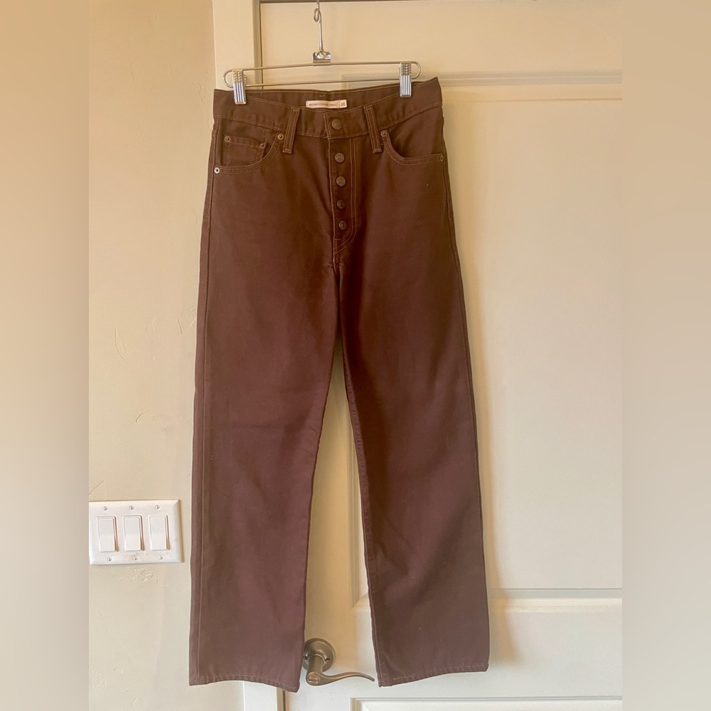 Levi’s Ribcage Straight Ankle Jeans - Size 26